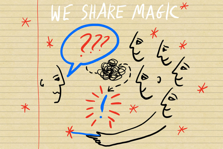 We Share Magic, coaching créatif